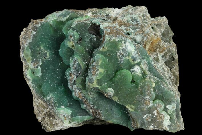 Botryoidal Green Smithsonite - Hidden Treasure Mine, Utah #119533